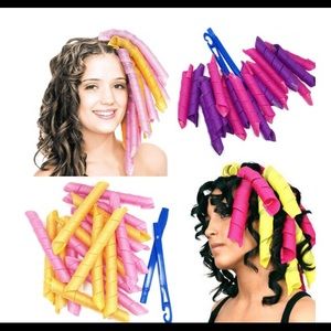 No-heat curlers— NEW